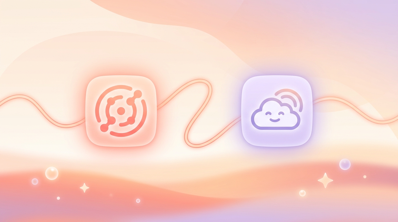Side by side comparison of trigger mapping and mood tracking apps on mobile devices